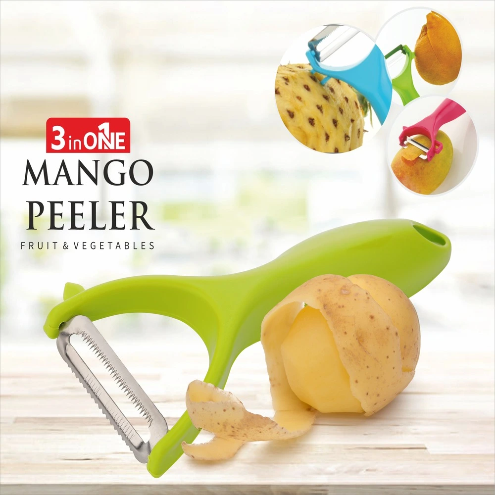 Stainless Steel 3 in 1 Mango Peeler