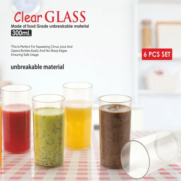 Rio Industries clear glass