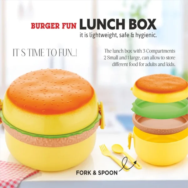 Rio industries burger lunch box