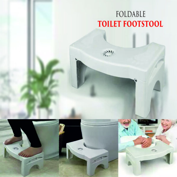 foldable toilate footstool