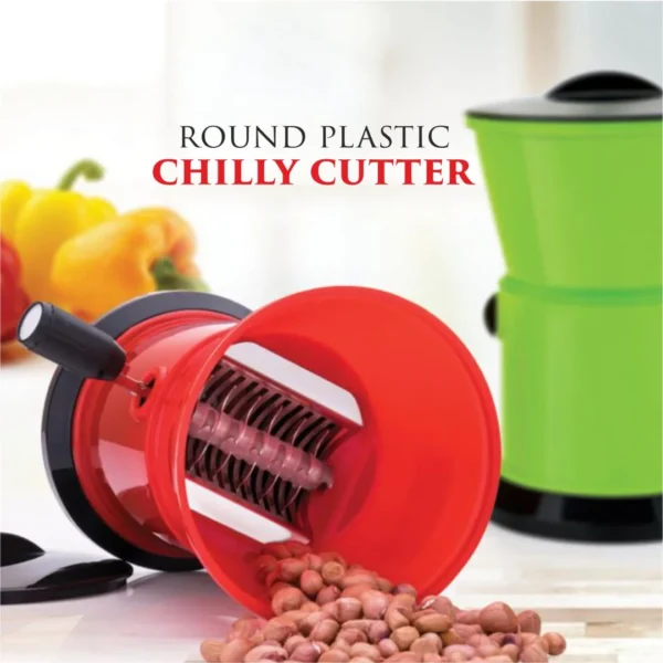 round plastic chilly cutter