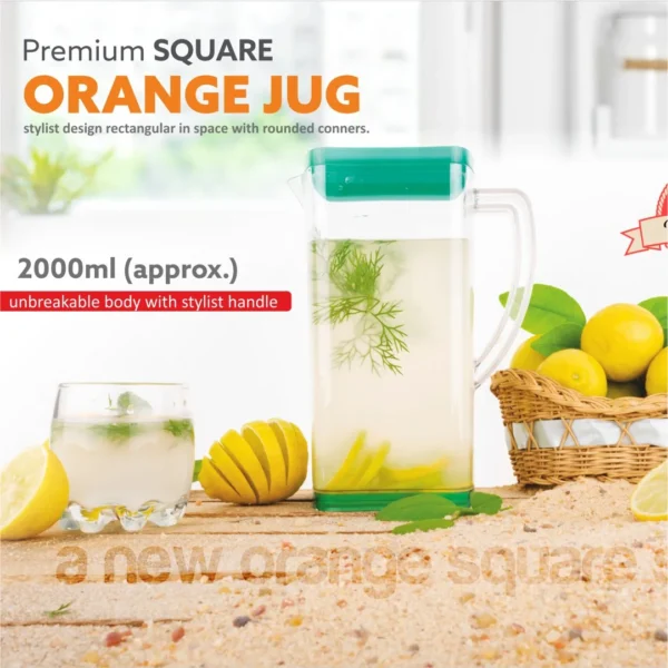 orange jug